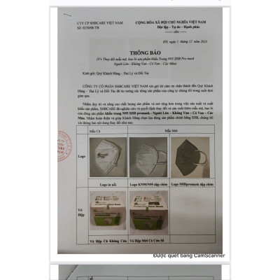 Khẩu trang n95 SHB Pro mask chính hãng, Kn95 cao cấp 5 lớp kháng khuẩn chuẩn FFP2 (hộp 20 cái)