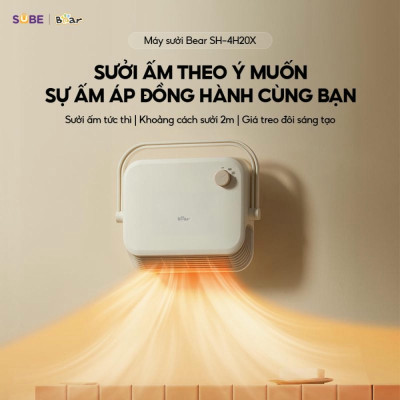 Máy sưởi Bear SH-4H20X hàng chính hãng