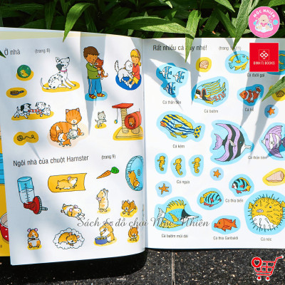 Sách - First Sticker Book - Sách dán hình đầu đời cho bé (Nhiều chủ đề) - Đinh Tị Books