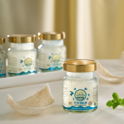 Hộp Quà Tổ Yến Chưng Mix Vị ( 4 hũ kiêng/ 4 hũ phèn x 70ml)