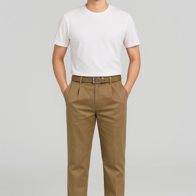 Quần Kaki Khatoco có ly nam