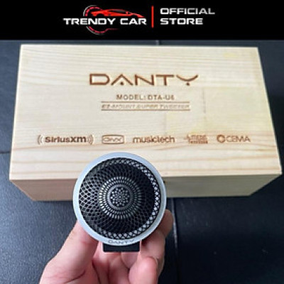 Loa Treble Danty DTA-U6 - Cao Cấp - Lắp cho xe ô tô - Tiếng Treble sắc nét rõ ràng Điện trở chỉ 4 Ohm 120W