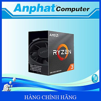 Bộ vi xử lý CPU AMD Ryzen 3 4300G (3.8GHz Boost 4.0GHz / 4 nhân 8 luồng / 6MB / AM4) – Hàng Chính Hãng