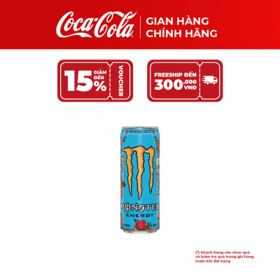 Hộp 6 Lon Nước Tăng Lực Giải Khát Monster Mix 3 vị Monster Energy, Monster Ultra Paradise, Monster Mango Loco 355ml/Lon  Coca-Cola Official Store_TK