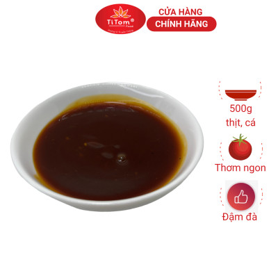 Xốt kho tiêu Titom gói 70g gia vị kho hoàn chỉnh dùng kho cá thịt