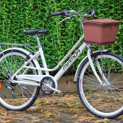 Xe Đạp Royalbaby CiTY MIAMOR 26 INCH-TRẮNG