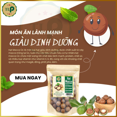 1KG - COMBO 2 HŨ HẠT MACCA CAO CẤP TÂN LỘC PHÁT