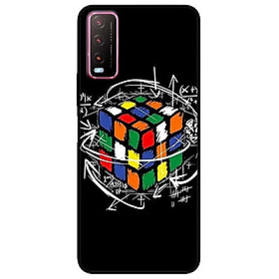 Ốp lưng dành cho Vivo Y20 - Y20s - Y12s mẫu Rubik Toán Học