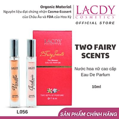 Bộ kit nước hoa nữ hương Vani và Dành Dành 2 FAIRY SCENTS  L056 (10ml x 10ml)