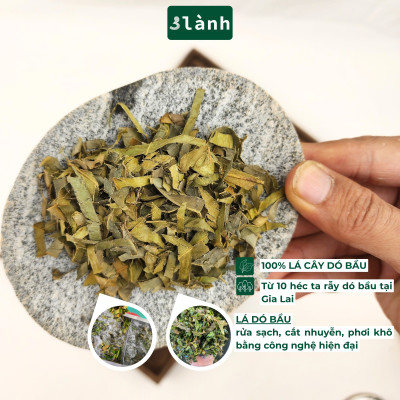 Trà Trầm Hương Dạng Lá Hộp 50gr 3 Lành Hoàn Toàn Từ Lá Dó Bầu Ngủ Ngon Giảm Stress