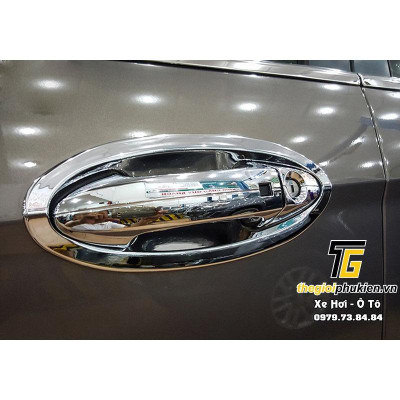 Bộ ốp tay nắm, hõm cửa xe Ford Ecosport 2014-2020 mạ Crom