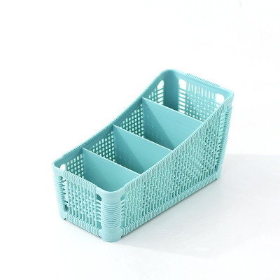 Kệ đựng mỹ phẩm 4 ngăn, khay đựng đồ trang điểm, makeup NBL bằng nhựa tiện ích cao cấp