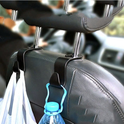 Combo 4 giá móc treo đa năng gắn tựa đầu treo đồ vật sau ghế ô tô xe hơi 