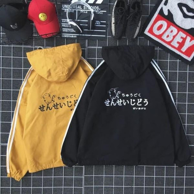  Áo khoác nữ dù thêu hoa hàng đẹp - M111