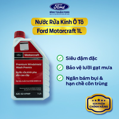 [COMBO GIÁ HỜI] Nước Rửa Kính Ô Tô Pha Sẵn 1L + Lọc gió điều hòa Ô Tô | Motorcraft Chính Hãng