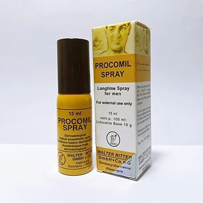 Chai Xịt Của Đức Chống Xuất Tin Sớm Procomil Delay + Cặp Băng Hoả - Che Tên Sản Phẩm