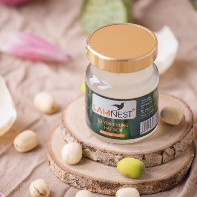 TỔ YẾN CHƯNG HẠT SEN - YẾN SÀO LAMNEST