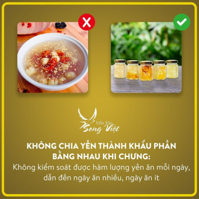 Yến Sào Song Việt - Combo Hộp giấy 3 hũ yến khô