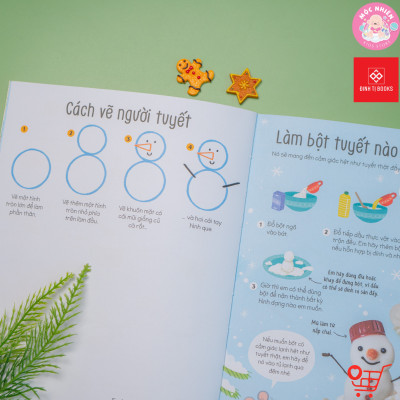 Sách - 40++ hoạt động sáng tạo cho Giáng Sinh diệu kỳ - Đinh Tị Books