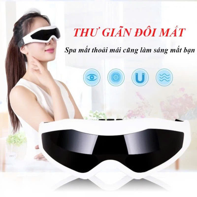Kính Massage Thư Giãn Cho Mắt 9 Chế Độ Rung – Giảm Mỏi Mắt, Quầng Thâm, Hỗ Trợ Ngủ Ngon