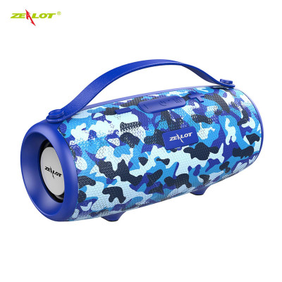 Loa Bluetooth không dây ZEALOT S34 không thấm nước  HiFi TWS Hỗ trợ loa siêu trầm âm thanh nổi - Màu đỏ