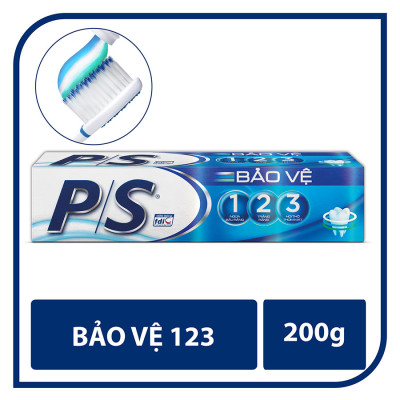Combo 2 Kem Đánh Răng P/S Bảo vệ 123 - 180G