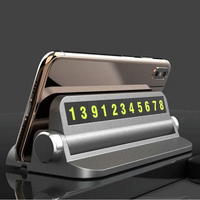 Bảng để lại số điện thoạii trên ô tô khi đỗ xe Kiêm Giá Đỡ Tiện Lợi