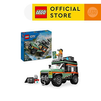 LEGO CITY 60447 Đồ Chơi Xe Leo Núi Địa Hình 4X4 (221 chi tiết)