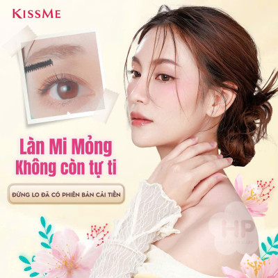 Mascara Màng Film Chống Trôi Chải Tơi Và Dày Rậm Làn Mi Mỏng Kissme Heroine Make (4.5 G)