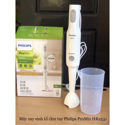 Máy Xay Cầm Tay Philips HR2531 Công Suất 650W | Hàng Chính Hãng