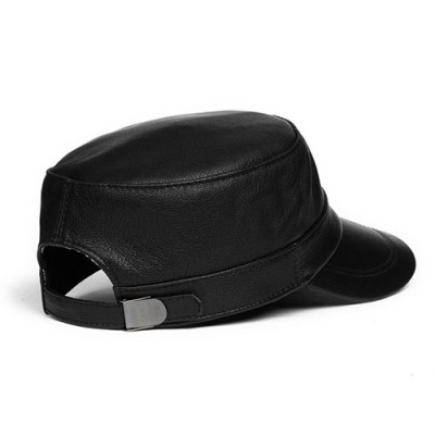 Nón lưỡi trai nam da cừu cao cấp BHY1923 Mũ nam lưỡi ngắn, thoáng khí, thoải mái