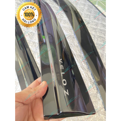 Vè Che Mưa Xe Toyota Veloz Cross 2022 - 23 Đen Thái Dày Cao Cấp