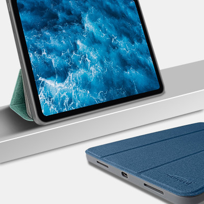 Bao da Mutural Tailor dựng đứng có khay bút dành cho iPad Gen 10 10.9inch 2022  - Hàng chính Hãng