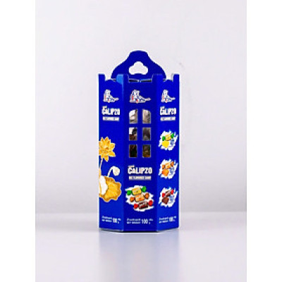 Kẹo Calipzo mix 100g Bát giác Màu xanh