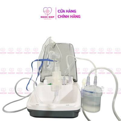 Máy xông khí dung và hút mũi 2 trong 1 OROMI JLN-2306AS - Máy xông mũi họng cho người lớn, trẻ em - Bảo hành 6 năm