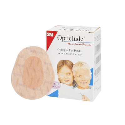 Combo 20 miếng dán mắt hỗ trợ nhược thị trẻ em 3M 1537 cỡ bé - Cho trẻ dưới 4 tuổi | Xuất xứ Ba Lan