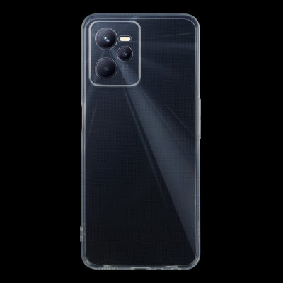 Ốp lưng silicon dẻo cho Oppo Realme C35 hiệu Ultra Thin trong suốt mỏng 0.6mm độ trong tuyệt đối chống trầy xước - Hàng nhập khẩu