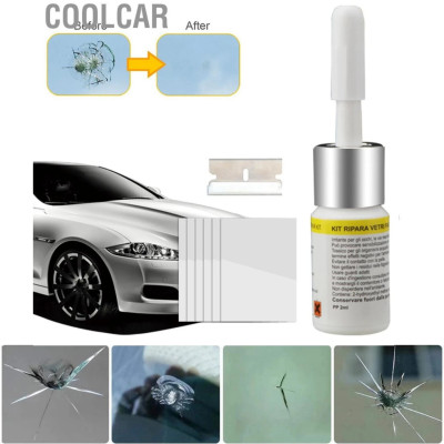 Kính vỡ lại lành, Keo dán kính ô tô phục hồi vết nứt rạn như mới mà khồng cần thay thế