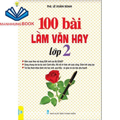 Sách 100 bài làm văn hay lớp 2.