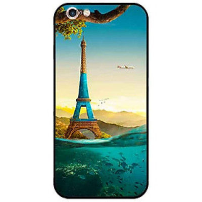 Ốp lưng in cho Iphone 6/6s Mẫu Tháp Pháp