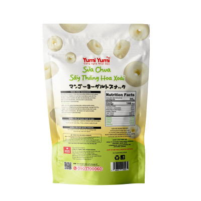 Sữa chua sấy thăng hoa Yumi Yumi Xoài Asuzac gói 36g (12g x 3 gói)