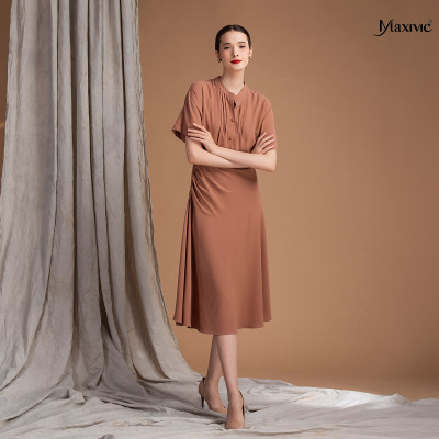 Đầm cánh dơi sơmi Maxivic M012210030