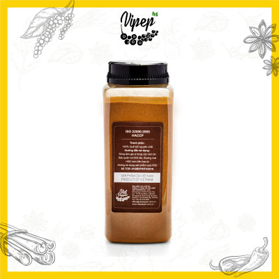 Quế Bột Tự Nhiên Vipep Hũ Nhựa 400g - Gia vị Vipep