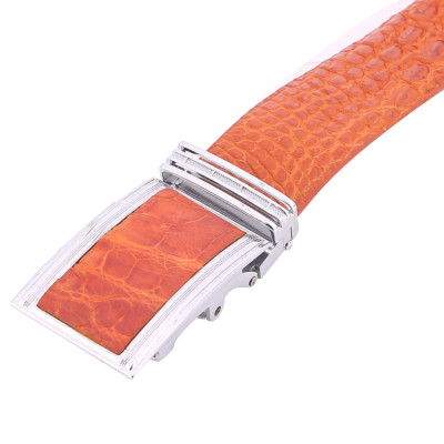  Dây nịt nam da cá sấu màu vàng bò HJ94236-4291-4777-4806