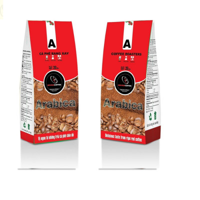 Cà Phê Arabica Cầu Đất - Pha Phin - Gói 250gr ( Xay Sẵn) Hương Vị Đậm Đà Cân Bằng Hoàn Hảo Rovina Coffee