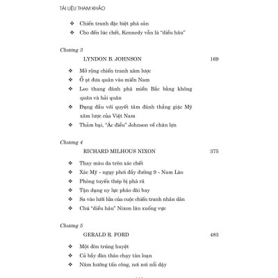Về các Tổng thống Mỹ trong cuộc chiến tranh xâm lược Việt Nam ( Xuất bản lần thứ ba có chỉnh sửa) bản in 2025