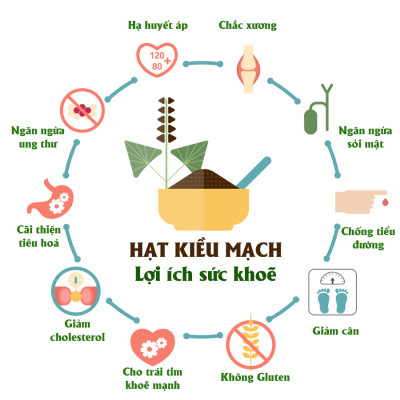 Hạt kiều mạch hiệu Goodwill (Gói 800gr)