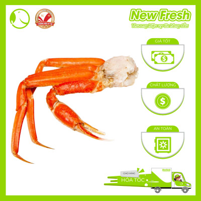 [GIAO NHANH HCM] Chân Cua Tuyết Canada Size  Trung - Túi 1Kg (5-6 cụm chân)