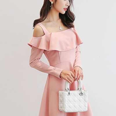 Đầm váy nữ Haint Boutique thiết kế dáng xòe 2 dây bèo nữ tính Da87