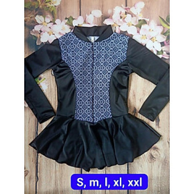 ĐỒ BƠI TAY DÀI CHỐNG NẮNG HÀNG CAO CẤP CHẤT VẢI BAO ĐẸP CÓ QUẦN VÁY RẤT TIỆN LỢI HỌA TIẾT XINH XẮN THỜI TRANG